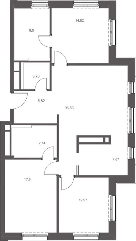 Apartment Sale, 168.98平方米 at Russian Seasons, Bolshaya Ordynka Street, 19с9, Moscow, Russia #1 Apartment Sale, 168.98平方米 at Russian Seasons, Bolshaya Ordynka Street, 19с9, Moscow, Russia #1