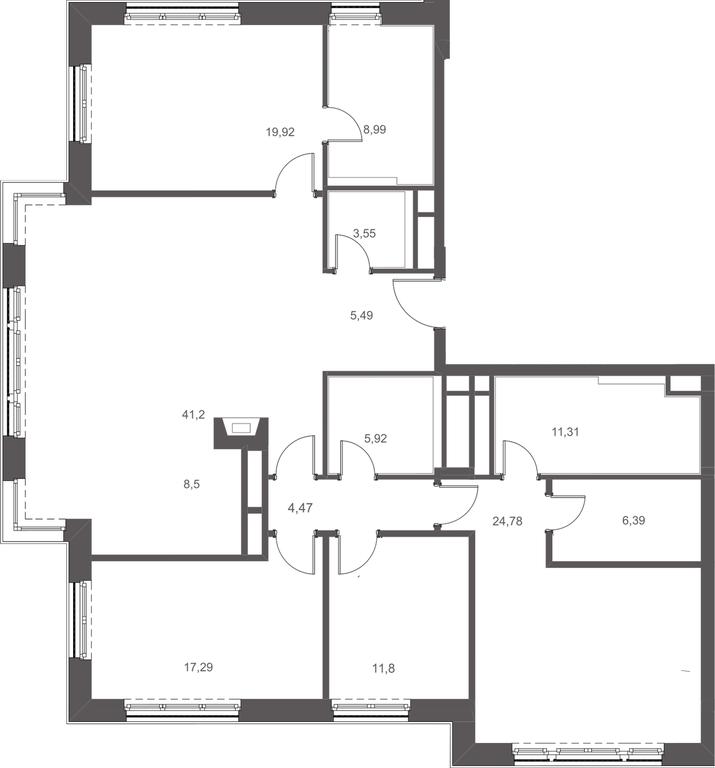 Apartment Sale, 168.82平方米 at Russian Seasons, Bolshaya Ordynka Street, 19с9, Moscow, Russia #1 Apartment Sale, 168.82平方米 at Russian Seasons, Bolshaya Ordynka Street, 19с9, Moscow, Russia #1