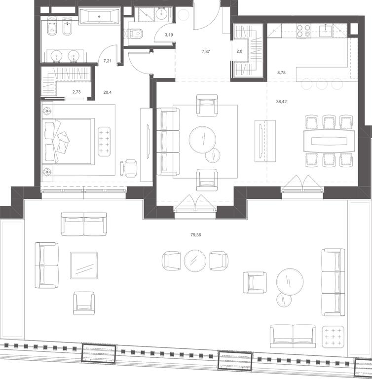 Apartment Sale, 92.5平方米 at Russian Seasons, Bolshaya Ordynka Street, 19с9, Moscow, Russia #2 Apartment Sale, 92.5平方米 at Russian Seasons, Bolshaya Ordynka Street, 19с9, Moscow, Russia #2