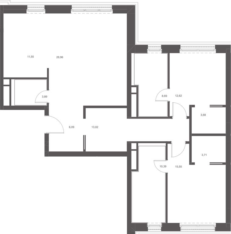Apartment Sale, 118.14 sq. m. at Russian Seasons, Bolshaya Ordynka Street, 19с9, Moscow, Russia #1