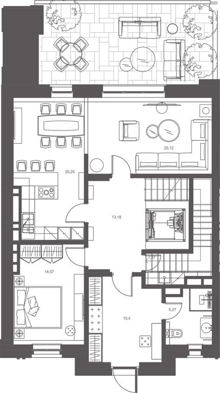 Apartment Sale, 218.78平方米 at Russian Seasons, Bolshaya Ordynka Street, 19с9, Moscow, Russia #2 Apartment Sale, 218.78平方米 at Russian Seasons, Bolshaya Ordynka Street, 19с9, Moscow, Russia #2