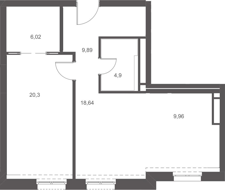 Apartment Sale, 140.46 sq. m. at Russian Seasons, Bolshaya Ordynka Street, 19с9, Moscow, Russia #1 Apartment Sale, 140.46 sq. m. at Russian Seasons, Bolshaya Ordynka Street, 19с9, Moscow, Russia #1