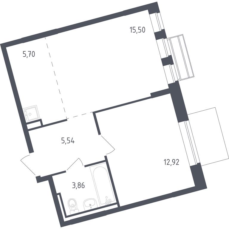 Apartment Sale, 43.2平方米 at Rublevskiy Kvartal, Laykovo Green Quarter, zhiloy kompleks Gorod-sobytiye Laykovo, selo Laykovo, Odintsovskiy City District, Moscow Region, Russia #1 Apartment Sale, 43.2平方米 at Rublevskiy Kvartal, Laykovo Green Quarter, zhiloy kompleks Gorod-sobytiye Laykovo, selo Laykovo, Odintsovskiy City District, Moscow Region, Russia #1