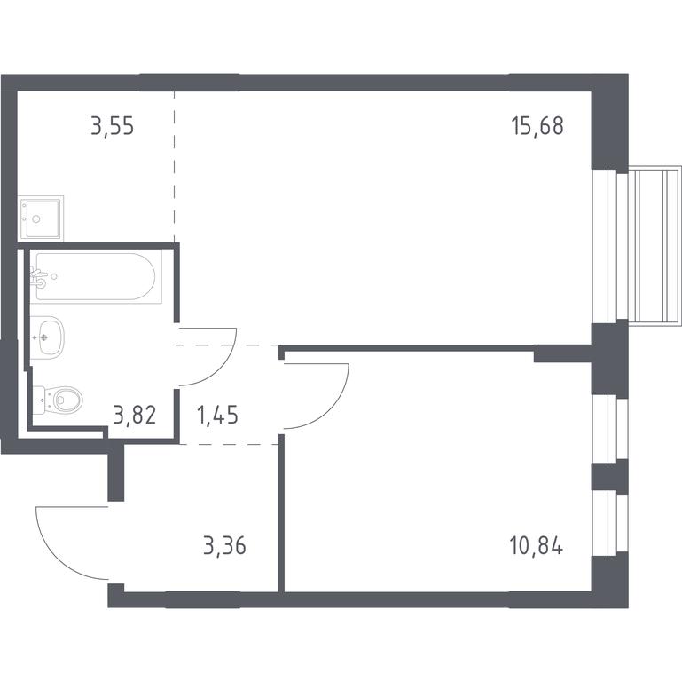 Apartment Sale, 38.3 sq. m. at Rublevskiy Kvartal, Laykovo Green Quarter, zhiloy kompleks Gorod-sobytiye Laykovo, selo Laykovo, Odintsovskiy City District, Moscow Region, Russia #1 Apartment Sale, 38.3 sq. m. at Rublevskiy Kvartal, Laykovo Green Quarter, zhiloy kompleks Gorod-sobytiye Laykovo, selo Laykovo, Odintsovskiy City District, Moscow Region, Russia #1