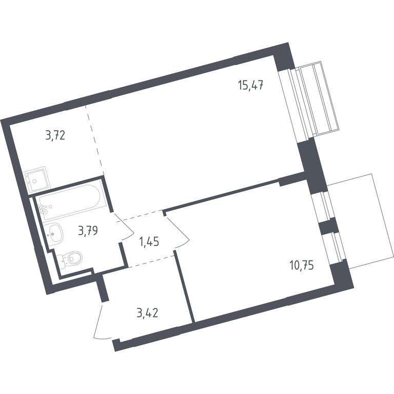 Apartment Sale, 38.6 sq. m. at Rublevskiy Kvartal, Laykovo Green Quarter, zhiloy kompleks Gorod-sobytiye Laykovo, selo Laykovo, Odintsovskiy City District, Moscow Region, Russia #1 Apartment Sale, 38.6 sq. m. at Rublevskiy Kvartal, Laykovo Green Quarter, zhiloy kompleks Gorod-sobytiye Laykovo, selo Laykovo, Odintsovskiy City District, Moscow Region, Russia #1