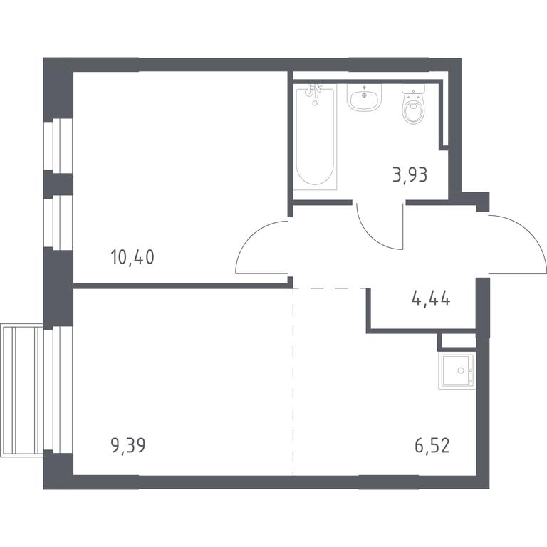 Apartment Sale, 34.2 sq. m. at Rublevskiy Kvartal, Laykovo Green Quarter, zhiloy kompleks Gorod-sobytiye Laykovo, selo Laykovo, Odintsovskiy City District, Moscow Region, Russia #1 Apartment Sale, 34.2 sq. m. at Rublevskiy Kvartal, Laykovo Green Quarter, zhiloy kompleks Gorod-sobytiye Laykovo, selo Laykovo, Odintsovskiy City District, Moscow Region, Russia #1