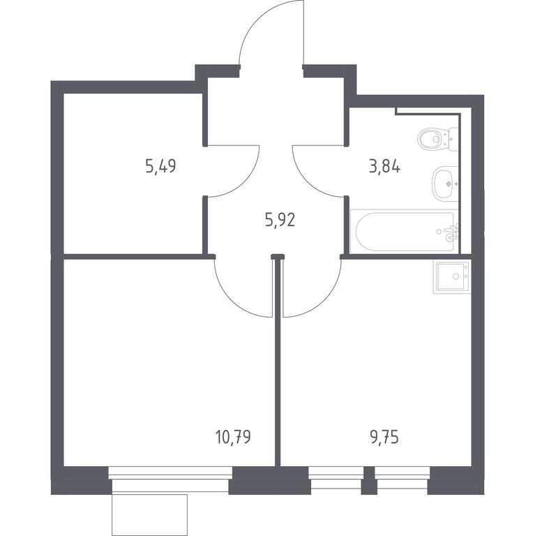 Apartment Sale, 35.79 sq. m. at Kvartal Ivakino, kvartal Ivakino, mikrorayon Klyazma-Starbeyevo, Khimki, Moscow Region, Russia #1 Apartment Sale, 35.79 sq. m. at Kvartal Ivakino, kvartal Ivakino, mikrorayon Klyazma-Starbeyevo, Khimki, Moscow Region, Russia #1