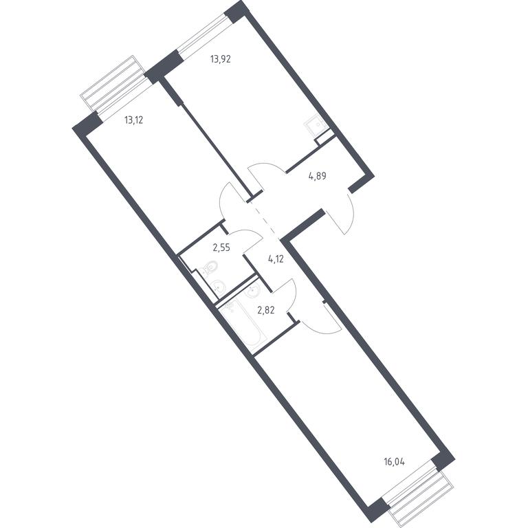 1-BD Apartment Sale, 57.46 sq. m. at Rublevskiy Kvartal, Laykovo Green Quarter, zhiloy kompleks Gorod-sobytiye Laykovo, selo Laykovo, Odintsovskiy City District, Moscow Region, Russia #1 1-BD Apartment Sale, 57.46 sq. m. at Rublevskiy Kvartal, Laykovo Green Quarter, zhiloy kompleks Gorod-sobytiye Laykovo, selo Laykovo, Odintsovskiy City District, Moscow Region, Russia #1