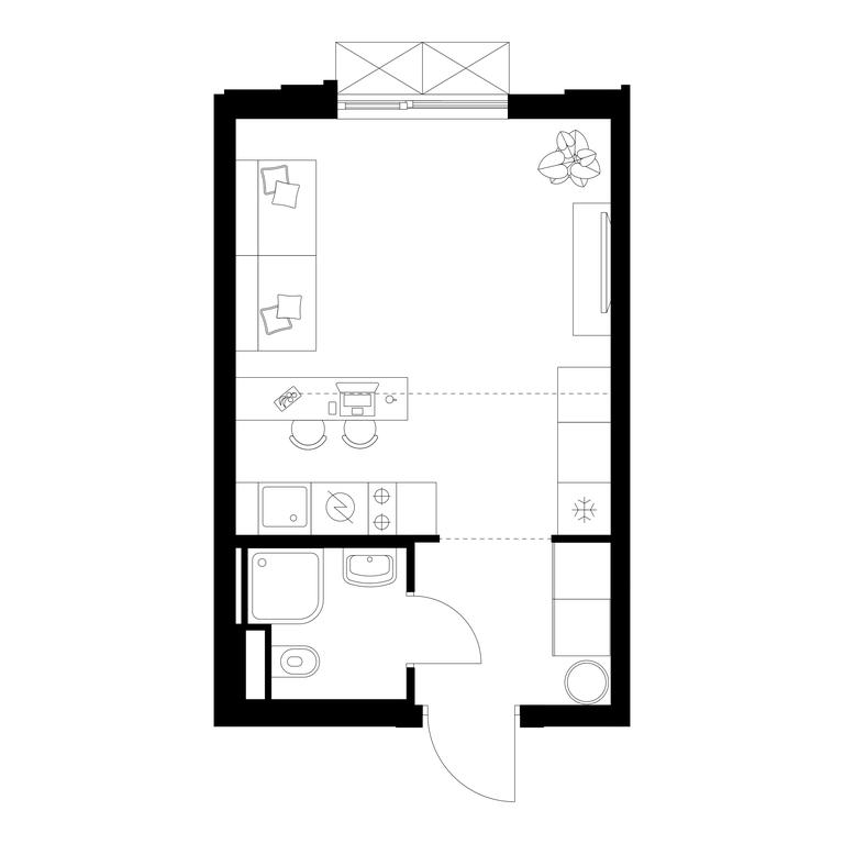 Apartment Sale, 23.6 sq. m. at Salarevo Park, Salaryevskaya Street, 8к1, Moskovskiy Settlement, Moscow, Russia #1 Apartment Sale, 23.6 sq. m. at Salarevo Park, Salaryevskaya Street, 8к1, Moskovskiy Settlement, Moscow, Russia #1