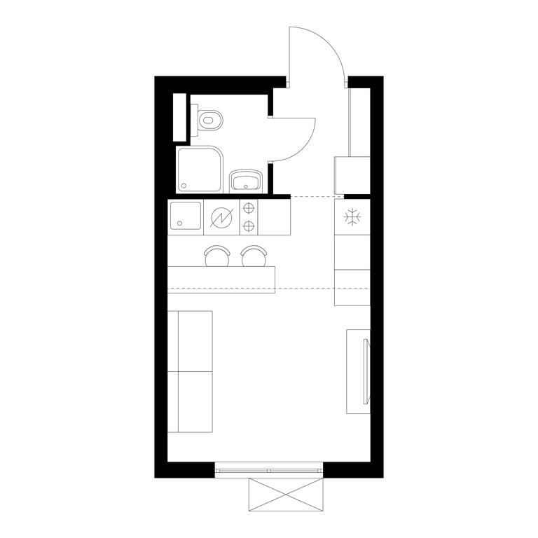 Apartment Sale, 20.1 sq. m. at Volzhskiy Park, 1st Grayvoronovsky Drive, 3с11, Moscow, Russia #1 Apartment Sale, 20.1 sq. m. at Volzhskiy Park, 1st Grayvoronovsky Drive, 3с11, Moscow, Russia #1