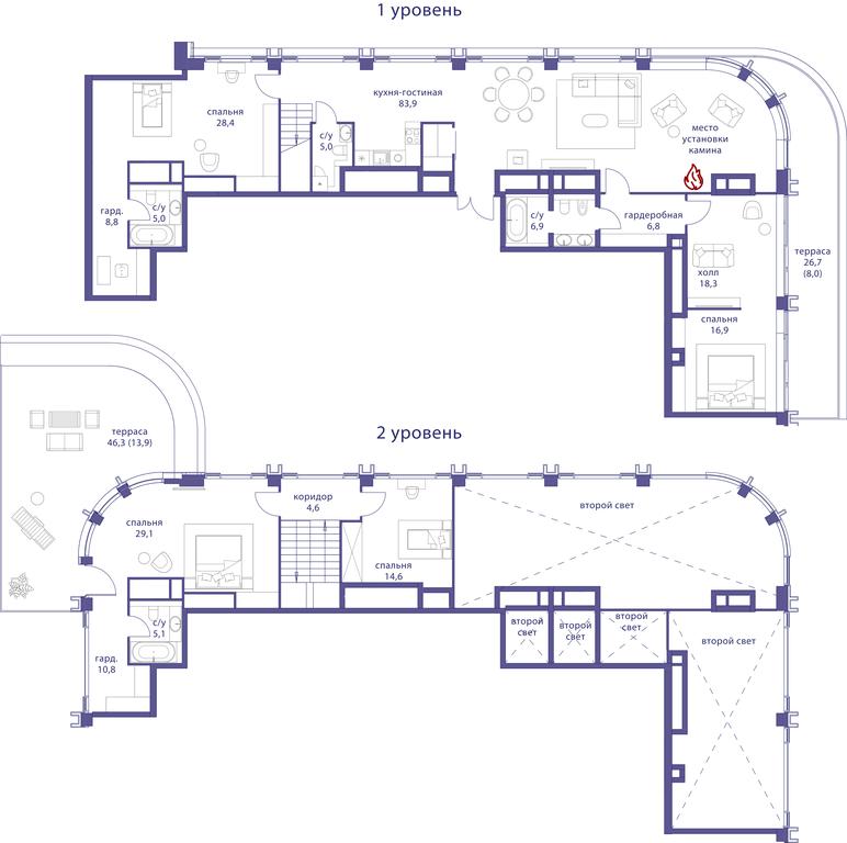 Продажа 5-комн. квартиры, 263,6 м² в ЖК «Татарская 35», Большая Татарская улица, Москва, Россия #1 Продажа 5-комн. квартиры, 263,6 м² в ЖК «Татарская 35», Большая Татарская улица, Москва, Россия #1