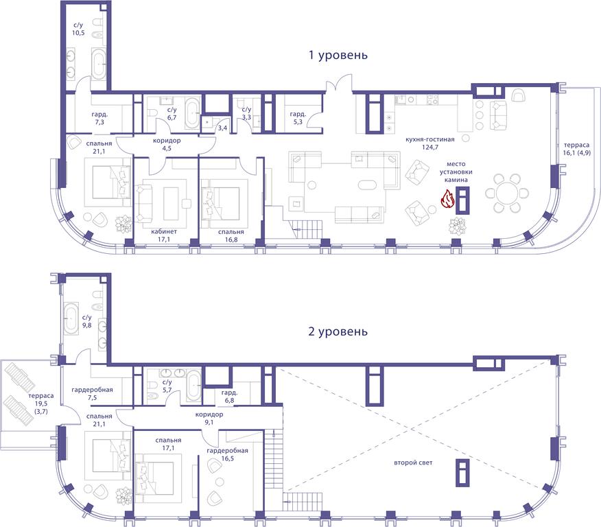 4-BD Apartment Sale, 318.6平方米 at Tatarskaya 35, Bolshaya Tatarskaya Street, Moscow, Russia #1 4-BD Apartment Sale, 318.6平方米 at Tatarskaya 35, Bolshaya Tatarskaya Street, Moscow, Russia #1
