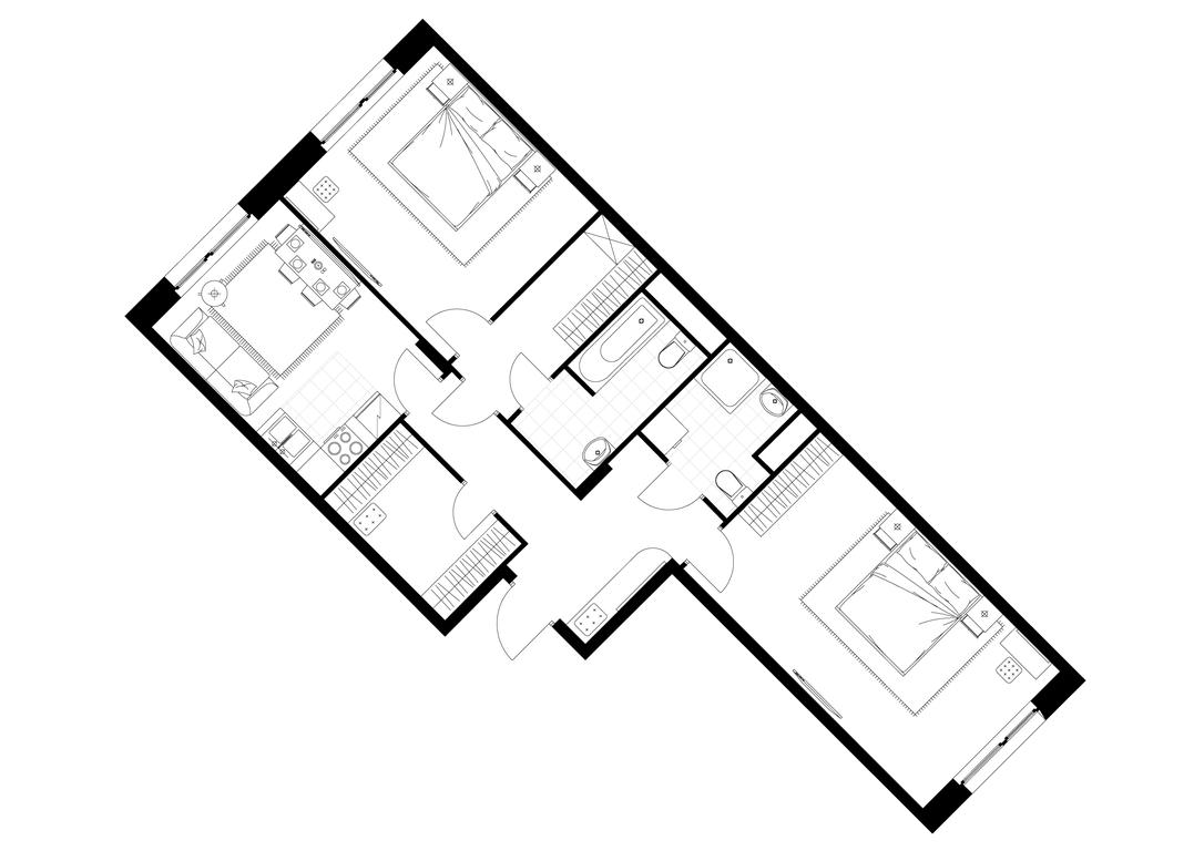 2-BD Apartment Sale, 80.8平方米 at Rezidentsii Skolkovo, Kashtanovaya ulitsa, 1, rabochiy posyolok Zarechye, Odintsovskiy City District, Moscow Region, Russia #1 2-BD Apartment Sale, 80.8平方米 at Rezidentsii Skolkovo, Kashtanovaya ulitsa, 1, rabochiy posyolok Zarechye, Odintsovskiy City District, Moscow Region, Russia #1