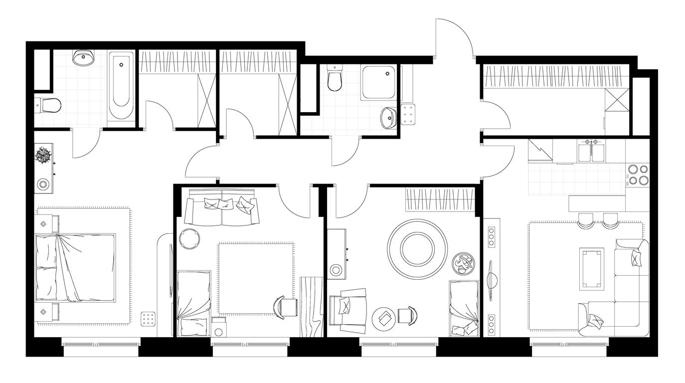 3-BD Apartment Sale, 96.9 sq. m. at Rezidentsii Skolkovo, Kashtanovaya ulitsa, 1, rabochiy posyolok Zarechye, Odintsovskiy City District, Moscow Region, Russia #1 3-BD Apartment Sale, 96.9 sq. m. at Rezidentsii Skolkovo, Kashtanovaya ulitsa, 1, rabochiy posyolok Zarechye, Odintsovskiy City District, Moscow Region, Russia #1
