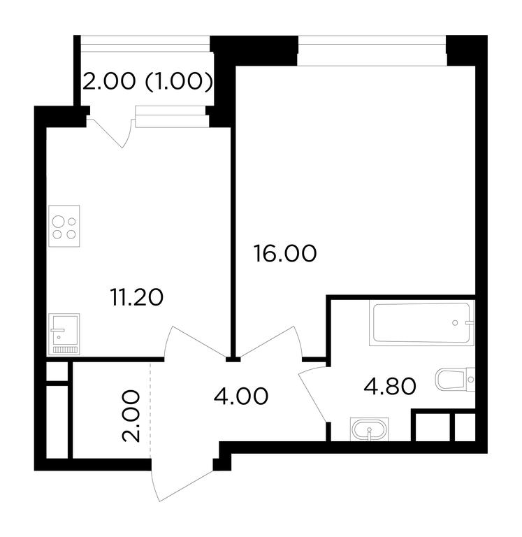 1-BD Apartment Sale, 39 sq. m. at Filatov Lug, zhiloy kompleks Filatov Lug, Moskovskiy Settlement, Moscow, Russia #1 1-BD Apartment Sale, 39 sq. m. at Filatov Lug, zhiloy kompleks Filatov Lug, Moskovskiy Settlement, Moscow, Russia #1