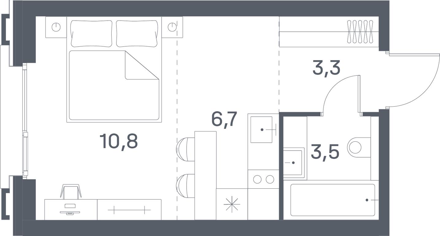 Apartment Sale, 24.3 sq. m. at Portland, Yuzhnoportovaya Street, 42с5, Moscow, Russia #2 Apartment Sale, 24.3 sq. m. at Portland, Yuzhnoportovaya Street, 42с5, Moscow, Russia #2
