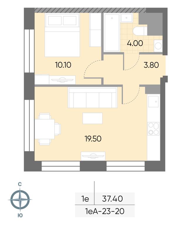 Продажа 1-комн. квартиры, 37,4 м² в ЖК «Вейв (Wave)», улица Борисовские Пруды, 1Б, Москва, Россия #1 Продажа 1-комн. квартиры, 37,4 м² в ЖК «Вейв (Wave)», улица Борисовские Пруды, 1Б, Москва, Россия #1