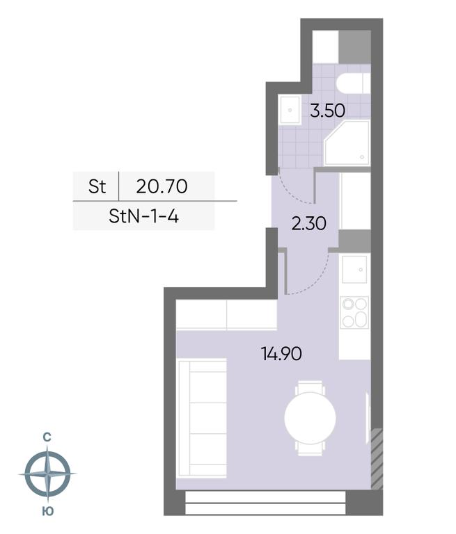 Продажа квартиры, 20,7 м² в ЖК «Вейв (Wave)», улица Борисовские Пруды, 1Б, Москва, Россия #1 Продажа квартиры, 20,7 м² в ЖК «Вейв (Wave)», улица Борисовские Пруды, 1Б, Москва, Россия #1