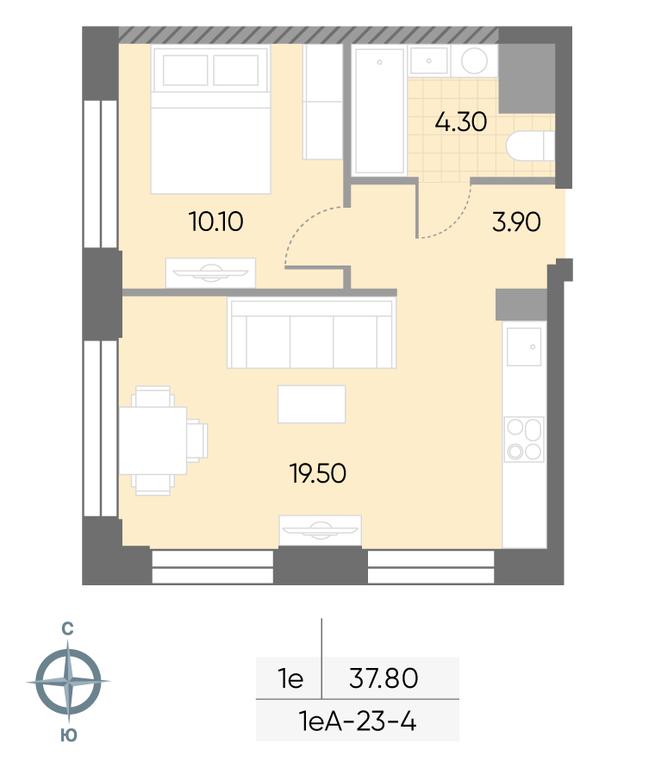 Продажа 1-комн. квартиры, 37,8 м² в ЖК «Вейв (Wave)», улица Борисовские Пруды, 1Б, Москва, Россия #1 Продажа 1-комн. квартиры, 37,8 м² в ЖК «Вейв (Wave)», улица Борисовские Пруды, 1Б, Москва, Россия #1