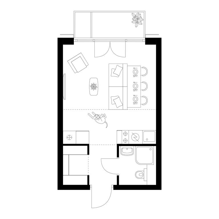 Apartment Sale, 25.1平方米 at Irtyshskiy Kvartal, 2nd Irtyshsky Drive, Moscow, Russia #2 Apartment Sale, 25.1平方米 at Irtyshskiy Kvartal, 2nd Irtyshsky Drive, Moscow, Russia #2