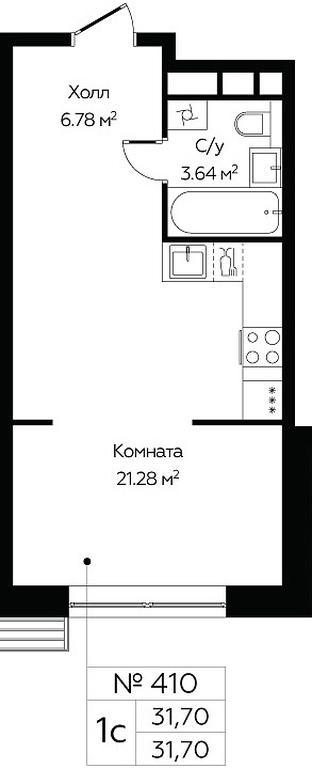 Apartment Sale, 31.7平方米 at MirrorZdanie, Oktyabrskaya Street, 98, Moscow, Russia #1 Apartment Sale, 31.7平方米 at MirrorZdanie, Oktyabrskaya Street, 98, Moscow, Russia #1
