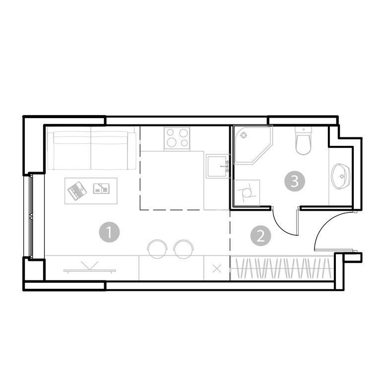 Apartment Sale, 24.65 sq. m. at EvoPark Sokolniki, Poteshnaya Street, Moscow, Russia #1 Apartment Sale, 24.65 sq. m. at EvoPark Sokolniki, Poteshnaya Street, Moscow, Russia #1