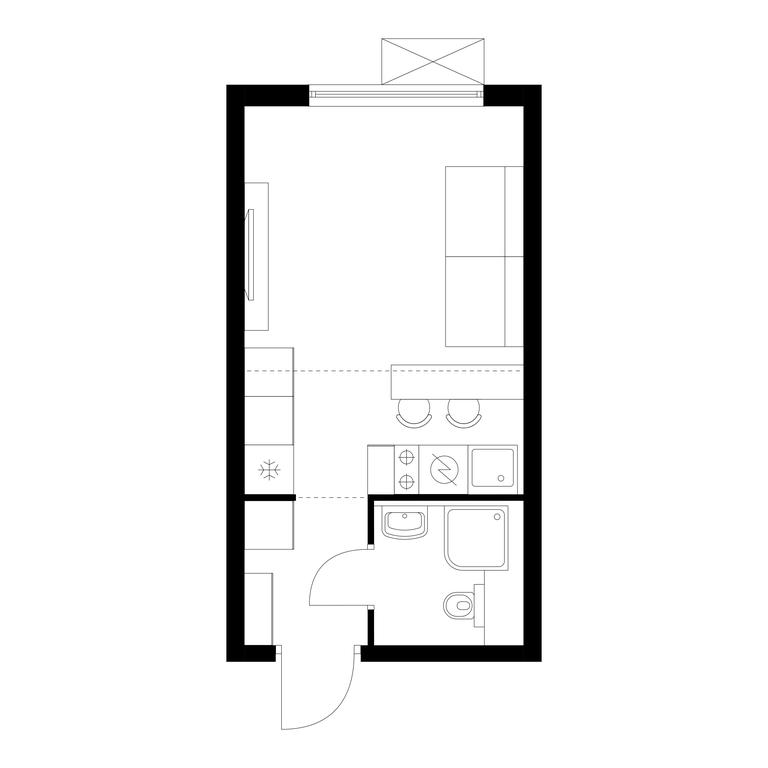 Apartment Sale, 21平方米 at Yauza Park, ulitsa Kolontsova, 4, Mytischi, Moscow Region, Russia #1 Apartment Sale, 21平方米 at Yauza Park, ulitsa Kolontsova, 4, Mytischi, Moscow Region, Russia #1