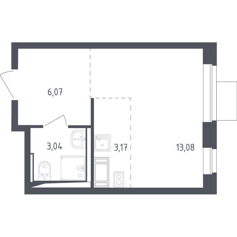 Apartment Sale, 25.3平方米 at Piatnitskie Luga, Pyatnitskoye Highway, 2, derevnya Yurlovo, Solnechnogorsk City District, Moscow Region, Russia #1 Apartment Sale, 25.3平方米 at Piatnitskie Luga, Pyatnitskoye Highway, 2, derevnya Yurlovo, Solnechnogorsk City District, Moscow Region, Russia #1