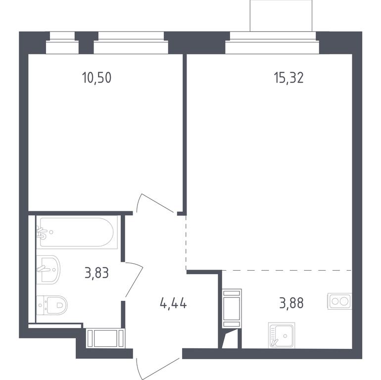 Apartment Sale, 37.7平方米 at Piatnitskie Luga, Pyatnitskoye Highway, 2, derevnya Yurlovo, Solnechnogorsk City District, Moscow Region, Russia #1 Apartment Sale, 37.7平方米 at Piatnitskie Luga, Pyatnitskoye Highway, 2, derevnya Yurlovo, Solnechnogorsk City District, Moscow Region, Russia #1