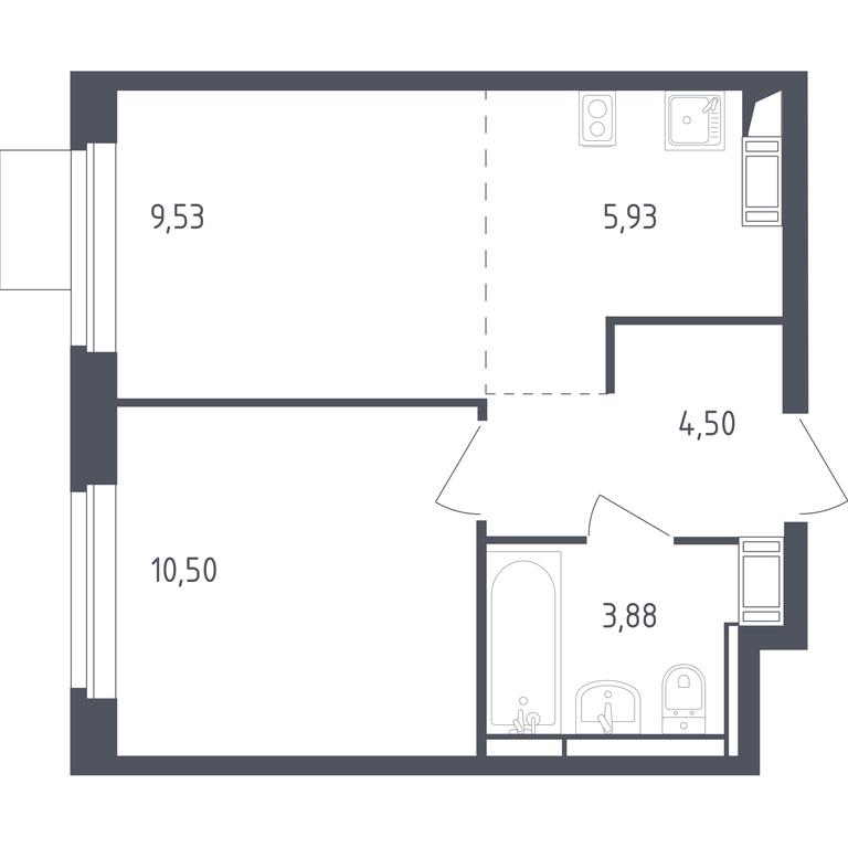 1-BD Apartment Sale, 34.34 sq. m. at Piatnitskie Luga, Pyatnitskoye Highway, 2, derevnya Yurlovo, Solnechnogorsk City District, Moscow Region, Russia #1 1-BD Apartment Sale, 34.34 sq. m. at Piatnitskie Luga, Pyatnitskoye Highway, 2, derevnya Yurlovo, Solnechnogorsk City District, Moscow Region, Russia #1