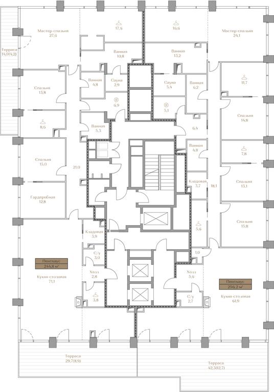 7-BD Apartment Sale, 501 sq. m. at Luzhniki Collection, Luzhnetskaya Embankment, 2/4с17, Moscow, Russia #1 7-BD Apartment Sale, 501 sq. m. at Luzhniki Collection, Luzhnetskaya Embankment, 2/4с17, Moscow, Russia #1