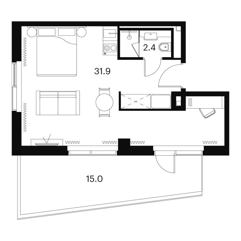 Apartment Sale, 49.3 sq. m. at Akvilon Signal (Akvilon Signal), Signalny Drive, 12, Moscow, Russia #1 Apartment Sale, 49.3 sq. m. at Akvilon Signal (Akvilon Signal), Signalny Drive, 12, Moscow, Russia #1