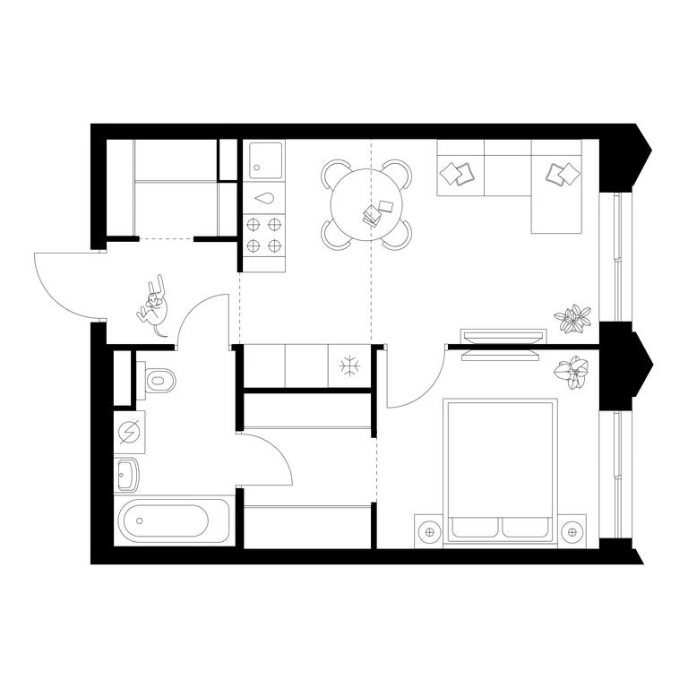 1-BD Apartment Sale, 37.5 sq. m. at Matveevskiy Park, Ochakovskoye Highway, вл3с11, Moscow, Russia #1 1-BD Apartment Sale, 37.5 sq. m. at Matveevskiy Park, Ochakovskoye Highway, вл3с11, Moscow, Russia #1