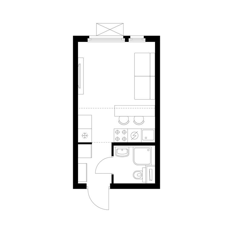 Apartment Sale, 19.9 sq. m. at Yaroslavskij kvartal, Yaroslavskiy Drive, 116, Korolyov, Moscow Region, Russia #1 Apartment Sale, 19.9 sq. m. at Yaroslavskij kvartal, Yaroslavskiy Drive, 116, Korolyov, Moscow Region, Russia #1