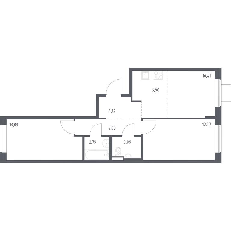 1-BD Apartment Sale, 59.66 sq. m. at Podolskie Kvartaly, zhiloy kompleks Podolskiye Kvartaly, Ryazanovskoe Settlement, Moscow, Russia #1 1-BD Apartment Sale, 59.66 sq. m. at Podolskie Kvartaly, zhiloy kompleks Podolskiye Kvartaly, Ryazanovskoe Settlement, Moscow, Russia #1