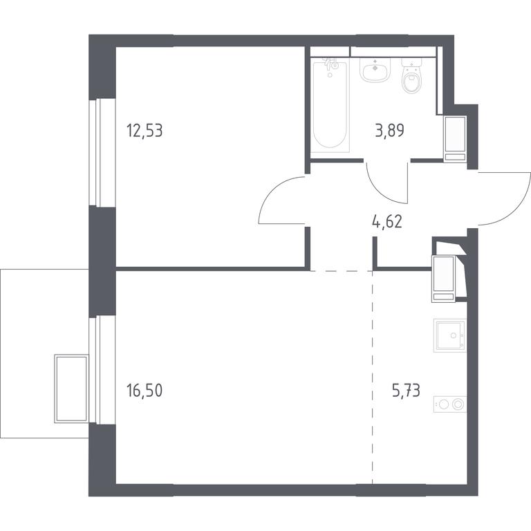Apartment Sale, 43.27 sq. m. at Alkhimovo, Ryazanovskoe Highway, 31к1, Moscow, Russia #1 Apartment Sale, 43.27 sq. m. at Alkhimovo, Ryazanovskoe Highway, 31к1, Moscow, Russia #1