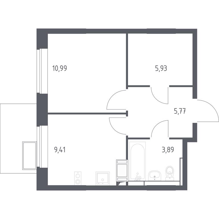 Apartment Sale, 35.99 sq. m. at Alkhimovo, Ryazanovskoe Highway, 31к1, Moscow, Russia #1 Apartment Sale, 35.99 sq. m. at Alkhimovo, Ryazanovskoe Highway, 31к1, Moscow, Russia #1