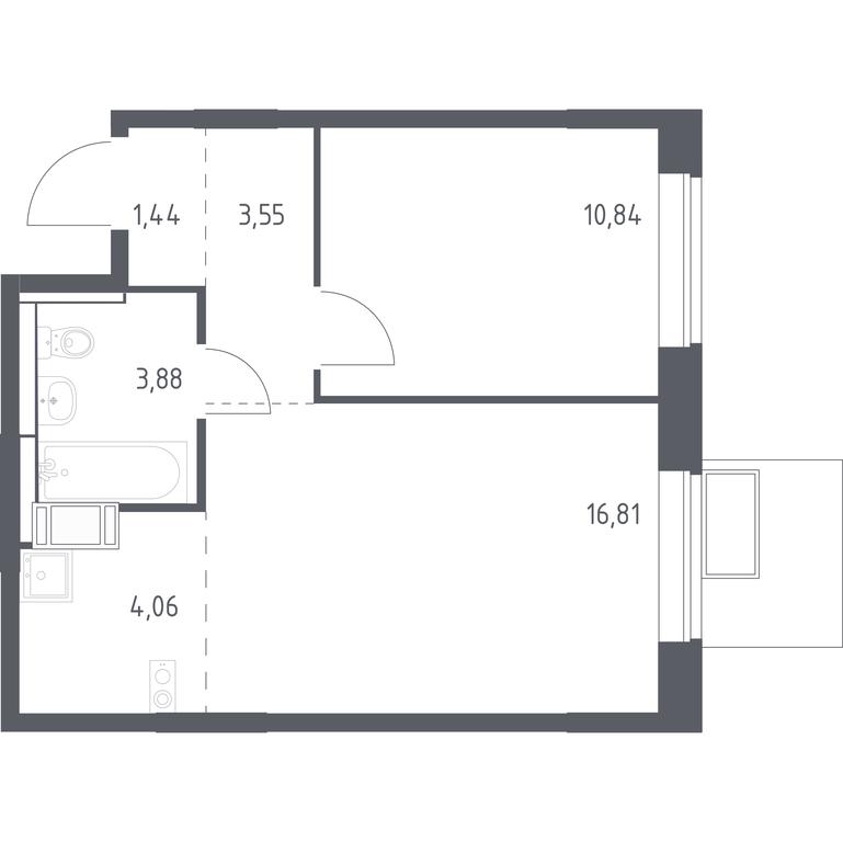 Apartment Sale, 40.58 sq. m. at Alkhimovo, Ryazanovskoe Highway, 31к1, Moscow, Russia #1 Apartment Sale, 40.58 sq. m. at Alkhimovo, Ryazanovskoe Highway, 31к1, Moscow, Russia #1