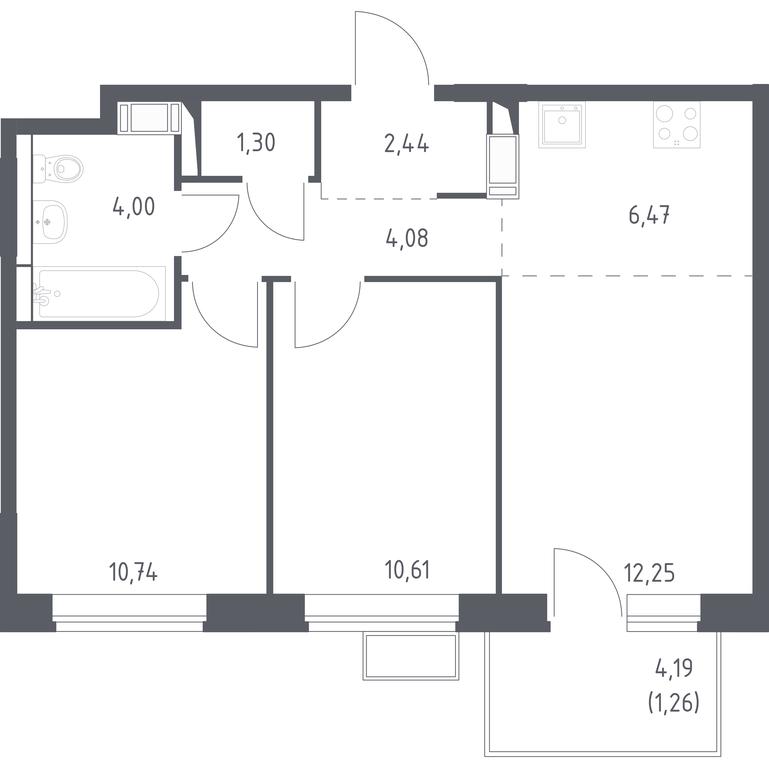 Продажа 1-комн. квартиры, 53,15 м² в ЖК «Алхимово», Рязановское шоссе, 31к1, Москва, Россия #1 Продажа 1-комн. квартиры, 53,15 м² в ЖК «Алхимово», Рязановское шоссе, 31к1, Москва, Россия #1