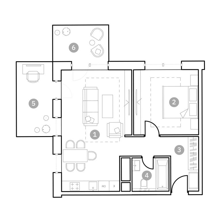 1-BD Apartment Sale, 64.8 sq. m. at Fiztekh-City, Новодачная улица, 67, Москва, Россия #1 1-BD Apartment Sale, 64.8 sq. m. at Fiztekh-City, Новодачная улица, 67, Москва, Россия #1