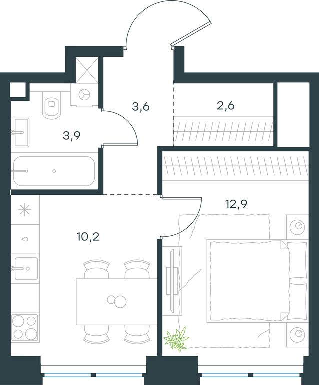 Apartment Sale, 33.2平方米 at Level Zvenigorodskaya, 3rd Silikatny Drive, 6к1, Moscow, Russia #1 Apartment Sale, 33.2平方米 at Level Zvenigorodskaya, 3rd Silikatny Drive, 6к1, Moscow, Russia #1