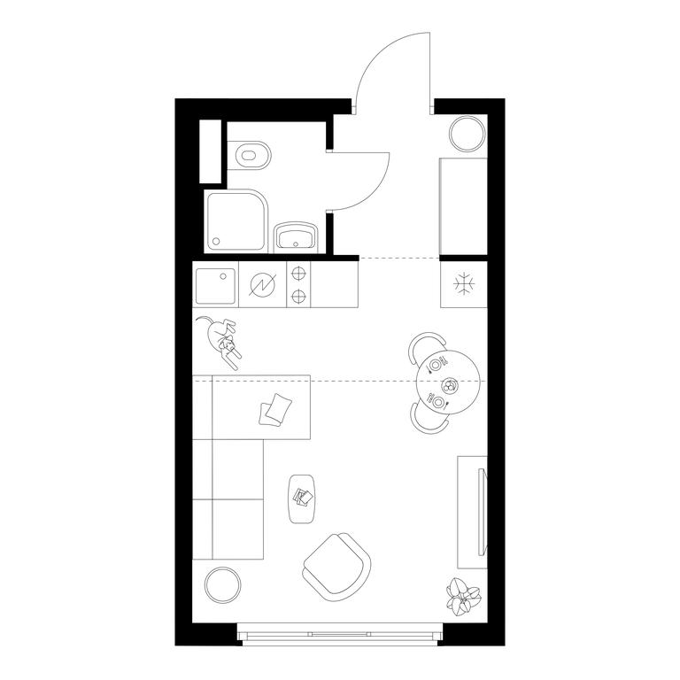 Apartment Sale, 22.3 sq. m. at Irtyshskiy Kvartal, 2nd Irtyshsky Drive, Moscow, Russia #1 Apartment Sale, 22.3 sq. m. at Irtyshskiy Kvartal, 2nd Irtyshsky Drive, Moscow, Russia #1