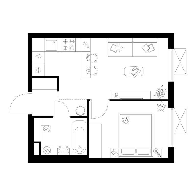 Продажа 1-комн. квартиры, 32,2 м² в ЖК «Саларьево парк», Саларьевская улица, 8к1, поселение Московский, Москва, Россия #1 Продажа 1-комн. квартиры, 32,2 м² в ЖК «Саларьево парк», Саларьевская улица, 8к1, поселение Московский, Москва, Россия #1