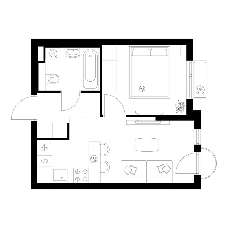 1-BD Apartment Sale, 31.6 sq. m. at Ilinskie Luga, Zapovednaya Street, 1, posyolok Ilyinskoye-Usovo, Krasnogorsk City District, Moscow Region, Russia #2 1-BD Apartment Sale, 31.6 sq. m. at Ilinskie Luga, Zapovednaya Street, 1, posyolok Ilyinskoye-Usovo, Krasnogorsk City District, Moscow Region, Russia #2