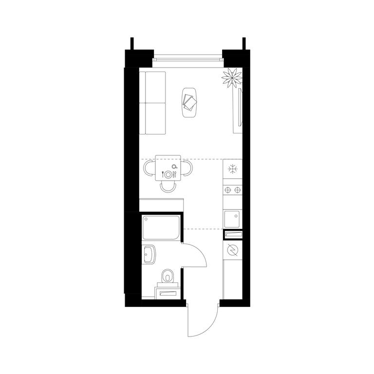 Apartment Sale, 21.56 sq. m. at Businovskiy Park, Izhorskaya Street, 6с5, Moscow, Russia #1 Apartment Sale, 21.56 sq. m. at Businovskiy Park, Izhorskaya Street, 6с5, Moscow, Russia #1
