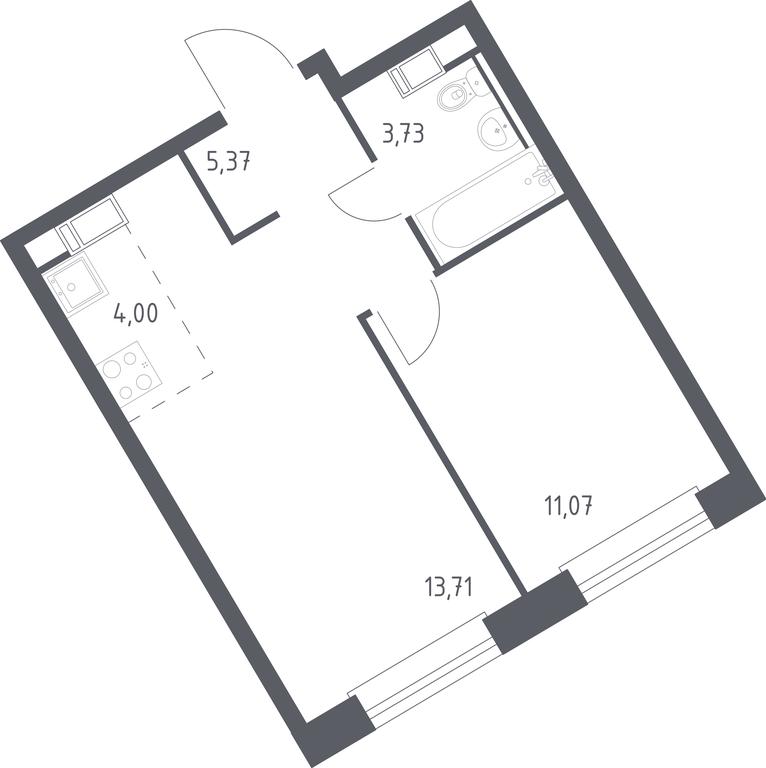 Apartment Sale, 37.88 sq. m. at Eko Bunino, prospekt Kuprina, 34к1, Sosenskoye Settlement, Moscow, Russia #1 Apartment Sale, 37.88 sq. m. at Eko Bunino, prospekt Kuprina, 34к1, Sosenskoye Settlement, Moscow, Russia #1