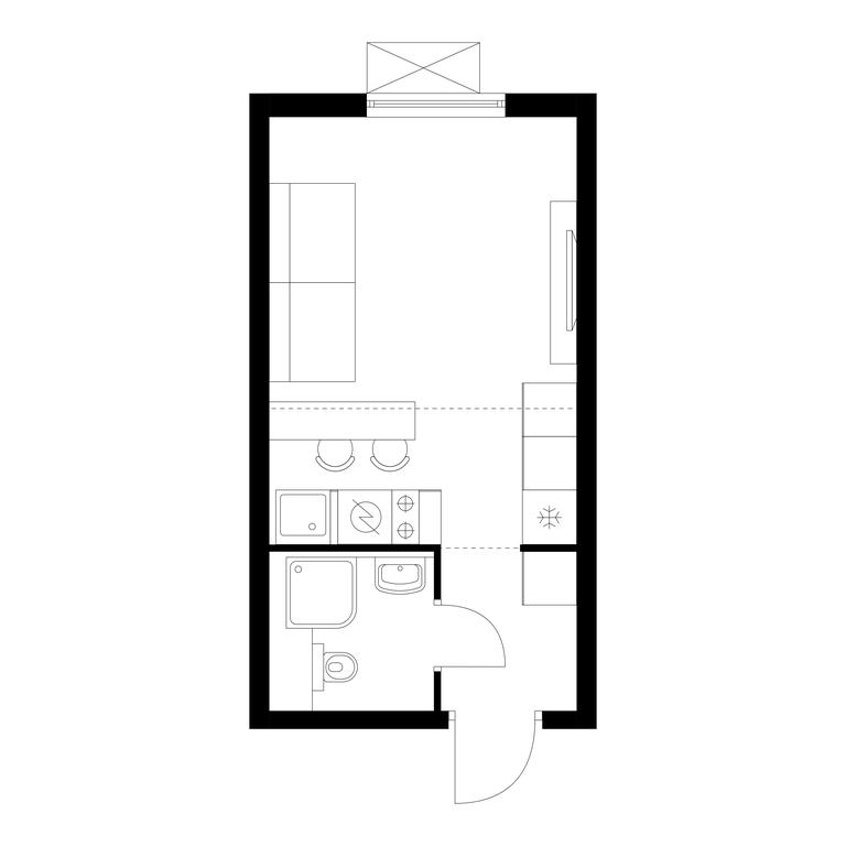 Apartment Sale, 21平方米 at Yauza Park, ulitsa Kolontsova, 4, Mytischi, Moscow Region, Russia #1 Apartment Sale, 21平方米 at Yauza Park, ulitsa Kolontsova, 4, Mytischi, Moscow Region, Russia #1