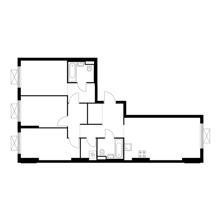 3-BD Apartment Sale, 81.2平方米 at Ilinskie Luga, Zapovednaya Street, 1, posyolok Ilyinskoye-Usovo, Krasnogorsk City District, Moscow Region, Russia #1 3-BD Apartment Sale, 81.2平方米 at Ilinskie Luga, Zapovednaya Street, 1, posyolok Ilyinskoye-Usovo, Krasnogorsk City District, Moscow Region, Russia #1