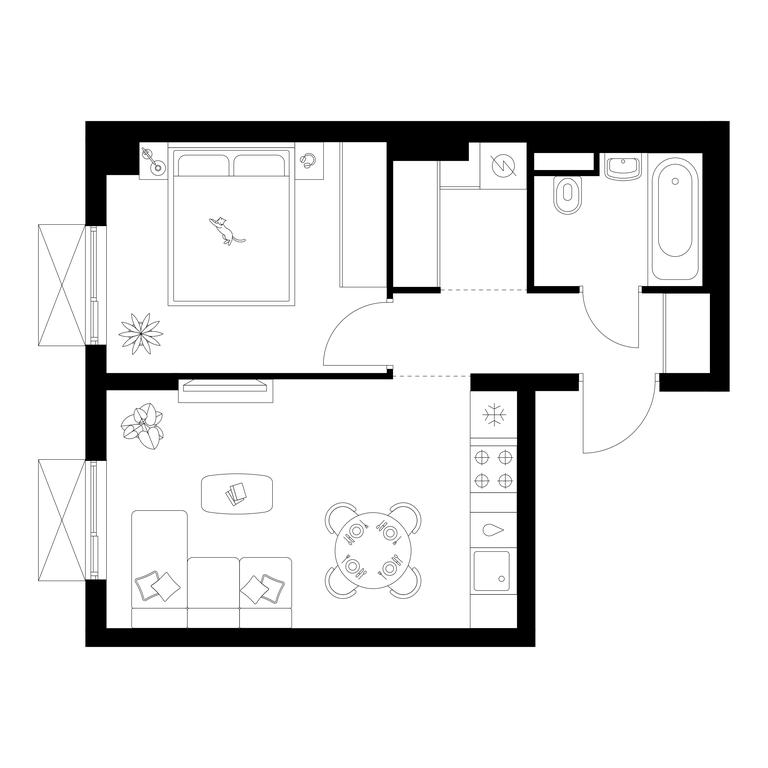 1-BD Apartment Sale, 37.3 sq. m. at Salarevo Park, Salaryevskaya Street, 8к1, Moskovskiy Settlement, Moscow, Russia #2 1-BD Apartment Sale, 37.3 sq. m. at Salarevo Park, Salaryevskaya Street, 8к1, Moskovskiy Settlement, Moscow, Russia #2