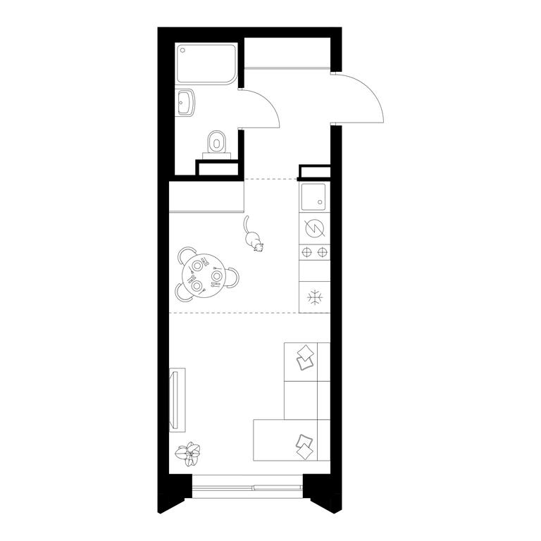 Apartment Sale, 24.2 sq. m. at Matveevskiy Park, Ochakovskoye Highway, вл3с11, Moscow, Russia #1 Apartment Sale, 24.2 sq. m. at Matveevskiy Park, Ochakovskoye Highway, вл3с11, Moscow, Russia #1
